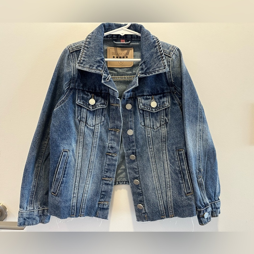 BLANKNYC Kids- Girls Denim Jacket, New w/out Tags.